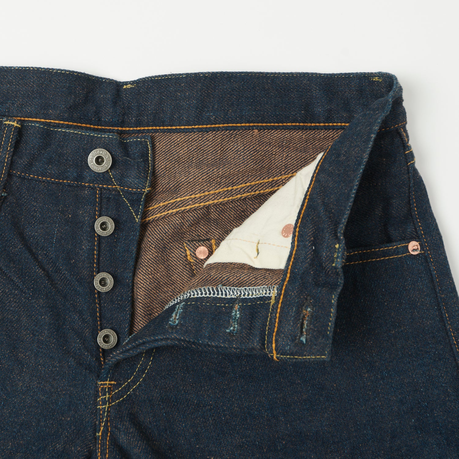 ONI 622ZR KAKBR Secret Denim Relaxed Tapered Jeans for Men - Premium Japanese Selvedge Denim, One Wash Comfort Fit - Perfect for Casual Wear, Street Style & Everyday Outfits