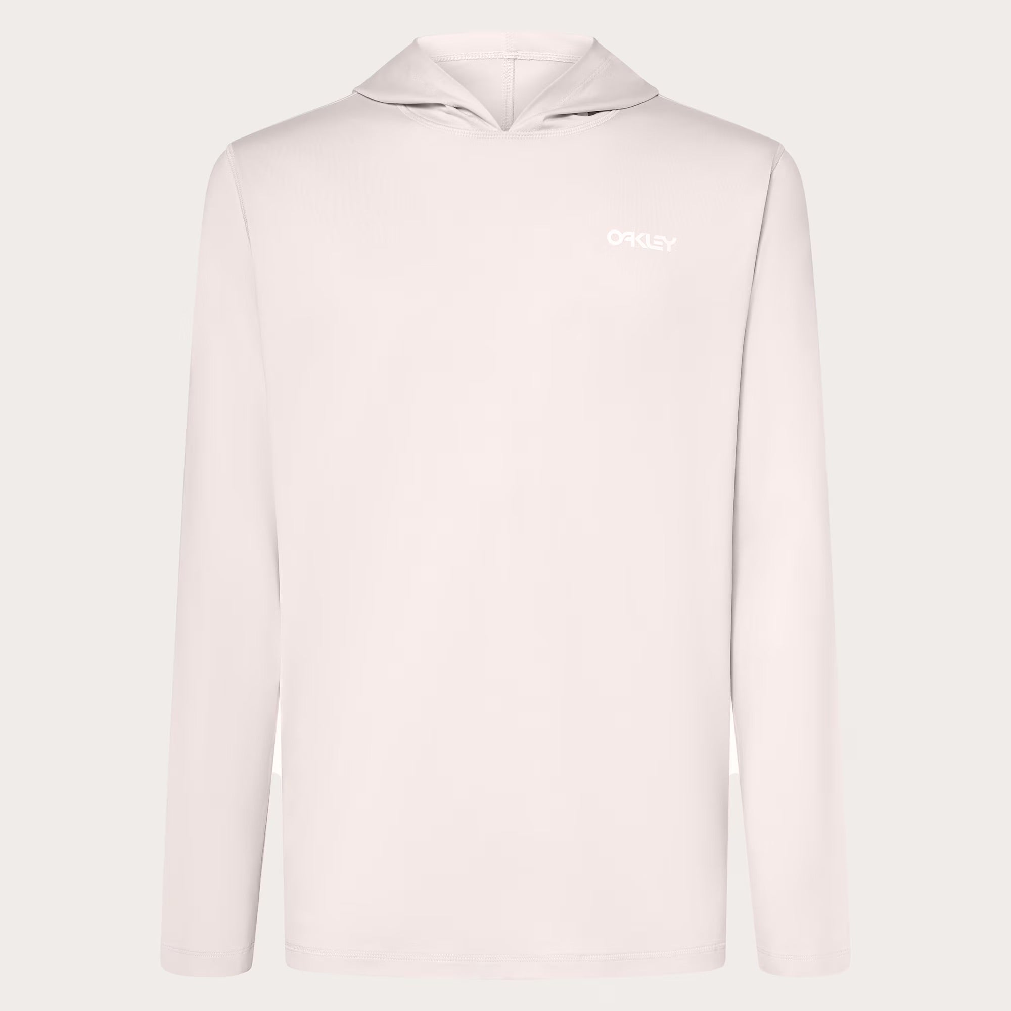 Oakley Rainbow RC Hooded Rushguard - UPF 50+ Sun Protection, Quick-Dry Swim Shirt for Men & Women - Lunar Rock Color - Perfect for Surfing, Swimming & Outdoor Water Sports