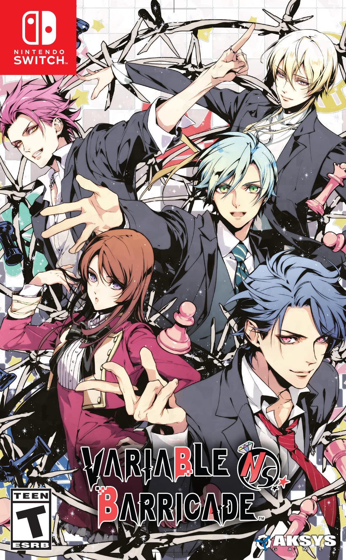 Variable Barricade - Nintendo Switch Game | Otome Visual Novel Adventure | Perfect for Anime & Romance Fans | Play at Home or On-the-Go