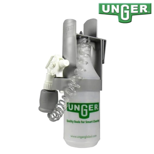 Unger 1L Belt-Mounted Sprayer - Lightweight & Ergonomic for Easy Cleaning, Gardening & Outdoor Use