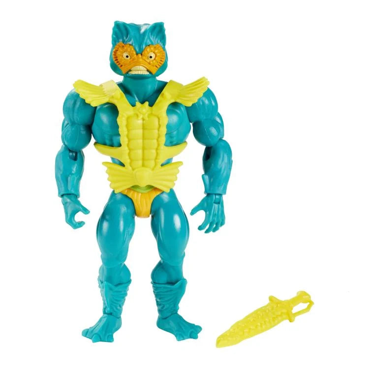 Masters of the Universe Origins Mer-Man Action Figure - Collectible He-Man Villain Toy for Fans & Collectors | Perfect for Display, Play, and Nostalgic Gift Giving