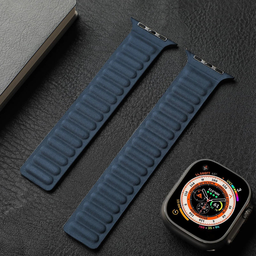 Premium Woven Magnetic Link Bracelet - Adjustable Magnetic Closure for Men & Women - Stylish & Comfortable for Everyday Wear, Work, and Special Occasions
