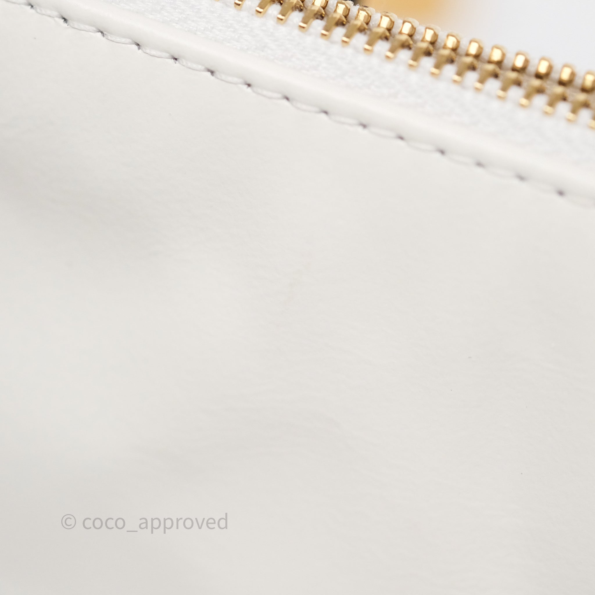 Chanel 22 Small Handbag in White Aged Calfskin with Black Logo & Aged Gold Hardware - Perfect for Everyday Luxury & Evening Events