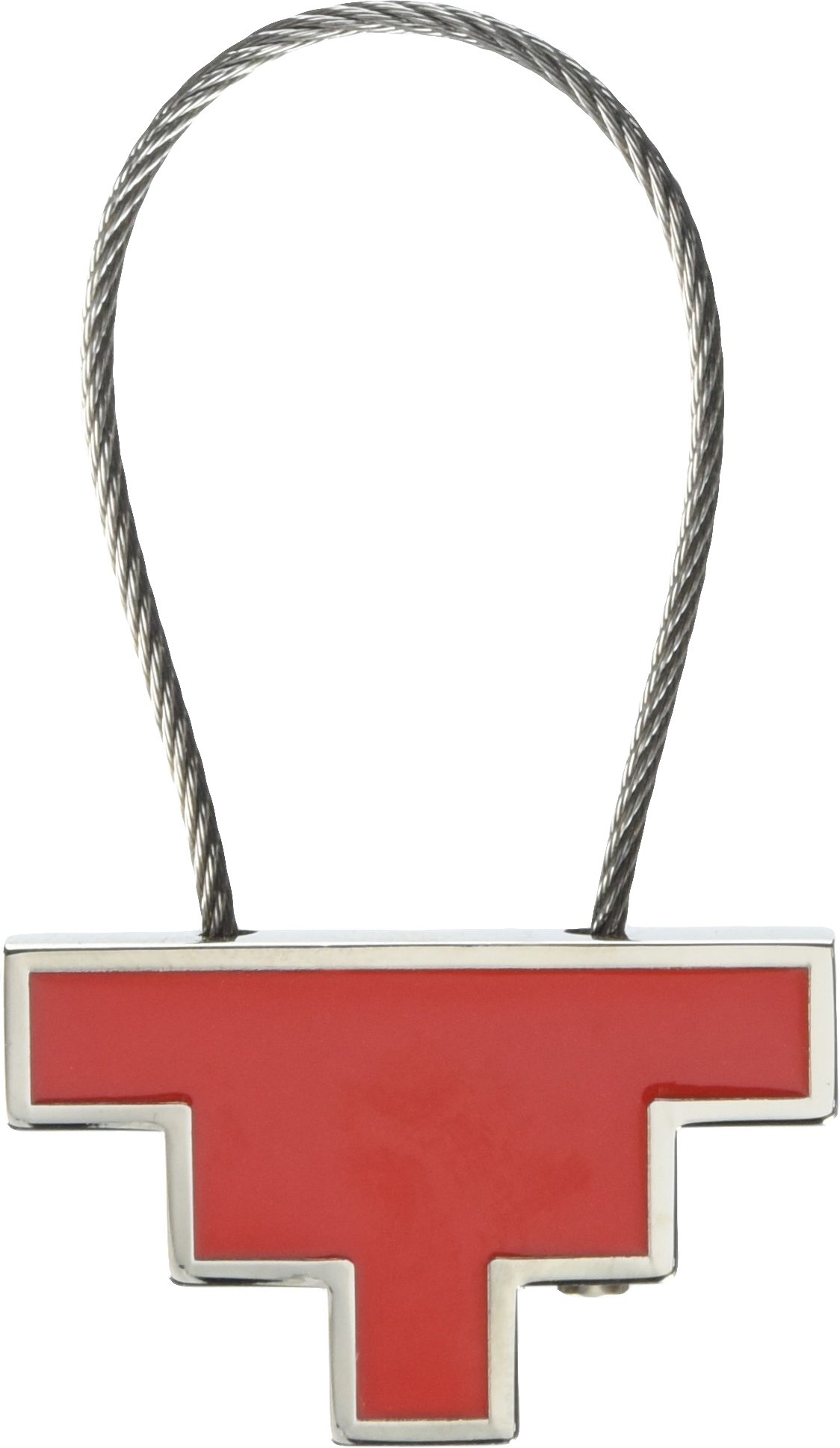 ACME Studios Single Pixel Key Ring by Gabrielle Lewin (KGL05KR) - Stylish Minimalist Keychain for Everyday Use, Perfect Gift for Home, Office & Travel Accessories