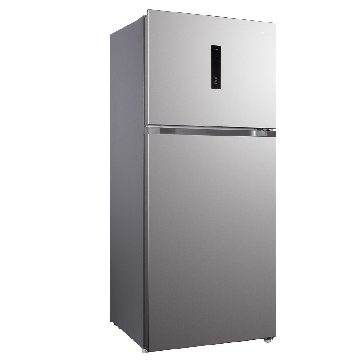 Brand New CHiQ 410L Top Mount Refrigerator in Stainless Steel - CTM408NSS5E Model with 5-Year Warranty | Energy Efficient Kitchen Appliance for Home, Office & Restaurant Use