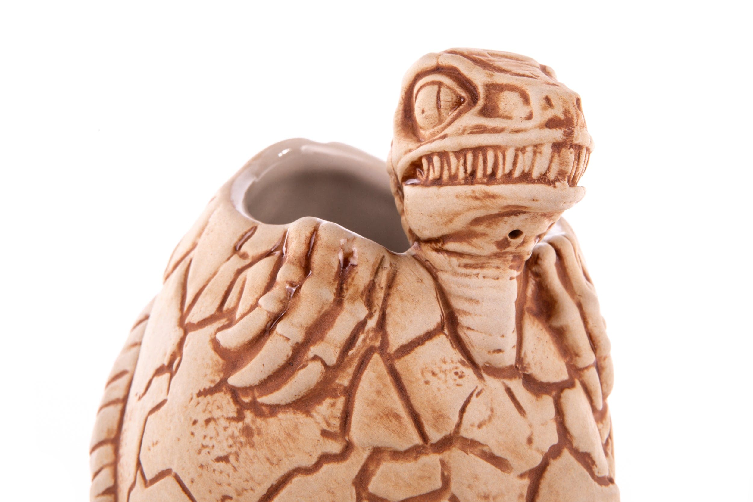 Jurassic Park Baby Raptor Tiki Mug - Collectible Ceramic Cup for Dinosaur Fans - Perfect for Movie Nights, Themed Parties & Home Decor