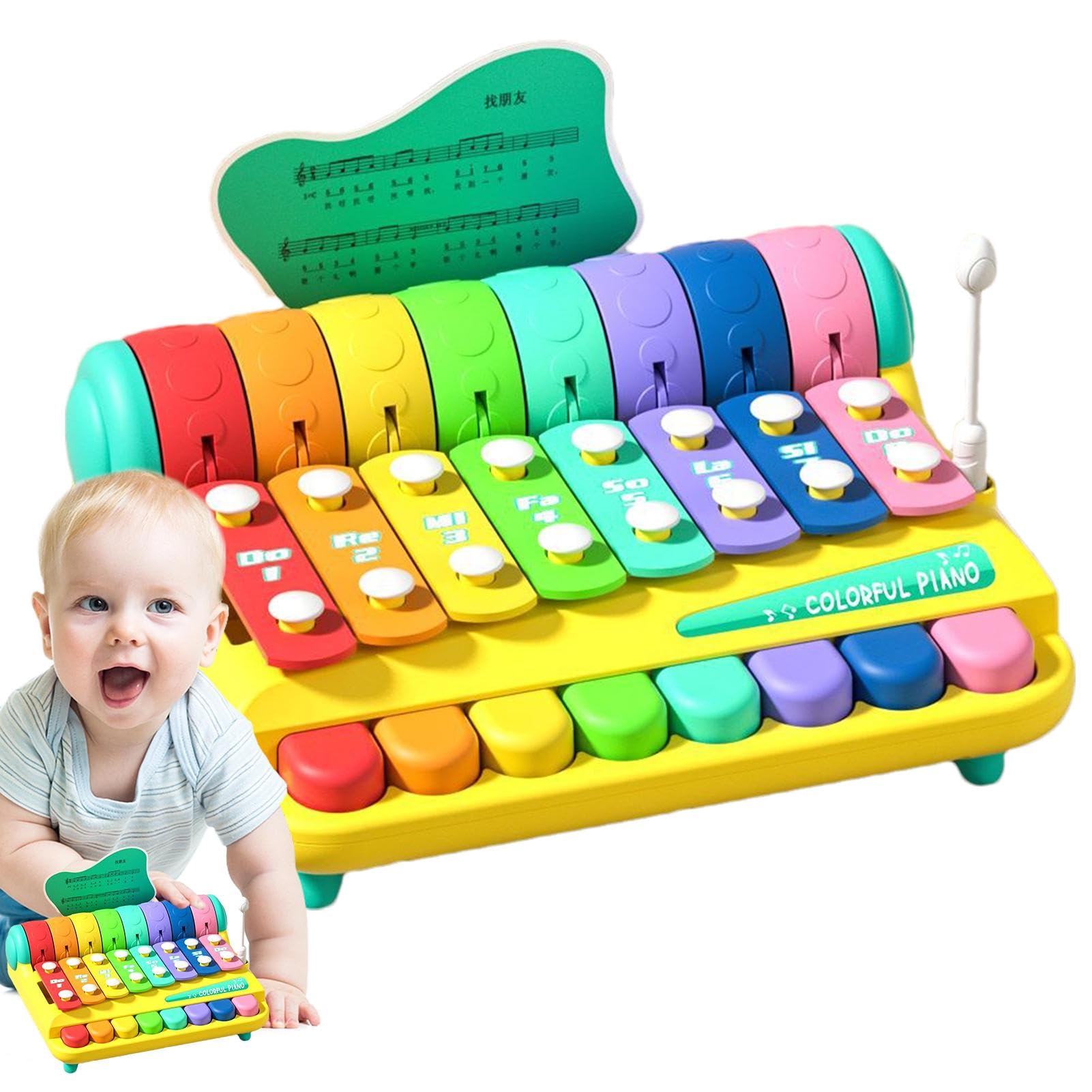 **Best Kids Music Learning Toy - Interactive Educational Piano Keyboard for Toddlers & Children - Portable Musical Toy for Early Learning & Holiday Gifts - Perfect for Home, Classroom & Playtime**
