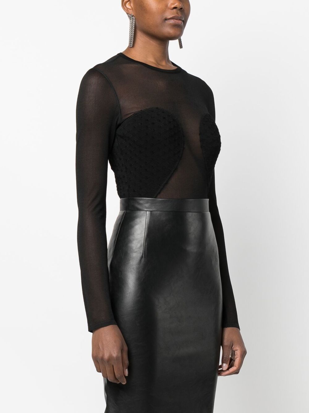 Alaia Black Sleeveless Top for Women - Elegant & Stylish Summer Blouse for Casual Outings, Parties, and Date Nights