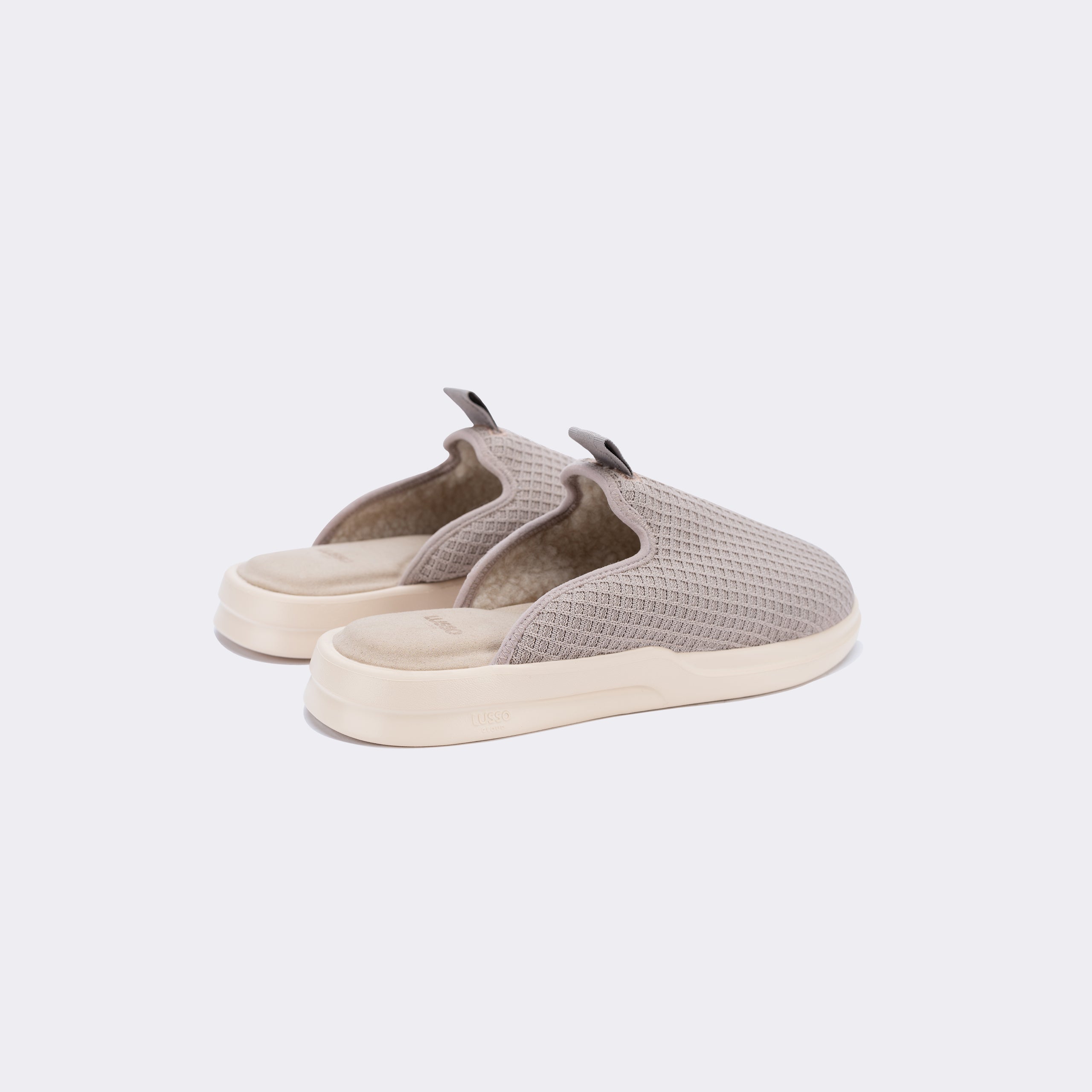 Lusso Cloud Pelli Waffle Goat Leather Shortbread Slippers - Cozy Home & Indoor Comfort for Women & Men