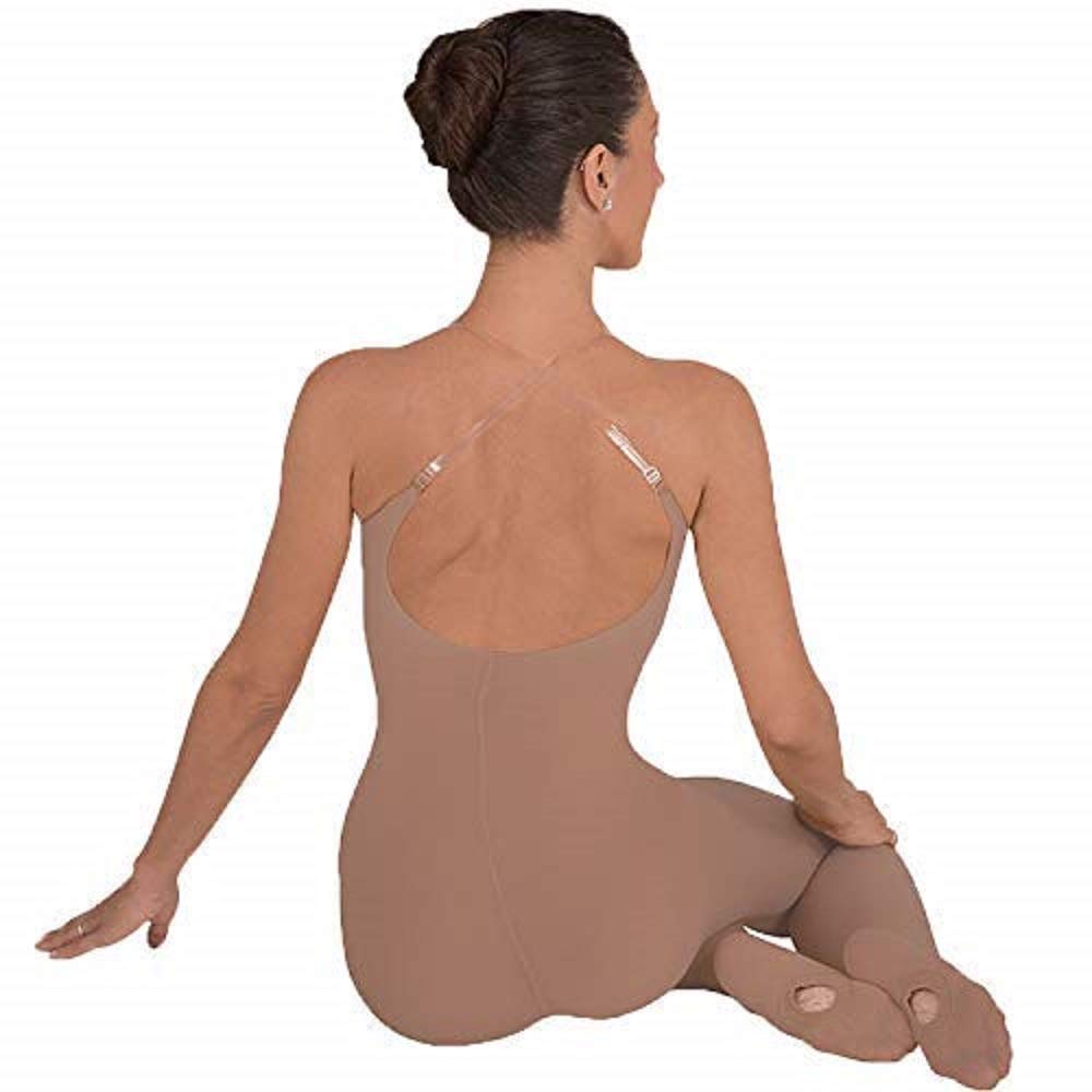 Body Wrappers Women's A91 TotalSTRETCH Convertible Foot Camisole Dance Tights - Stretchable Ballet, Yoga & Performance Wear for Comfort & Flexibility