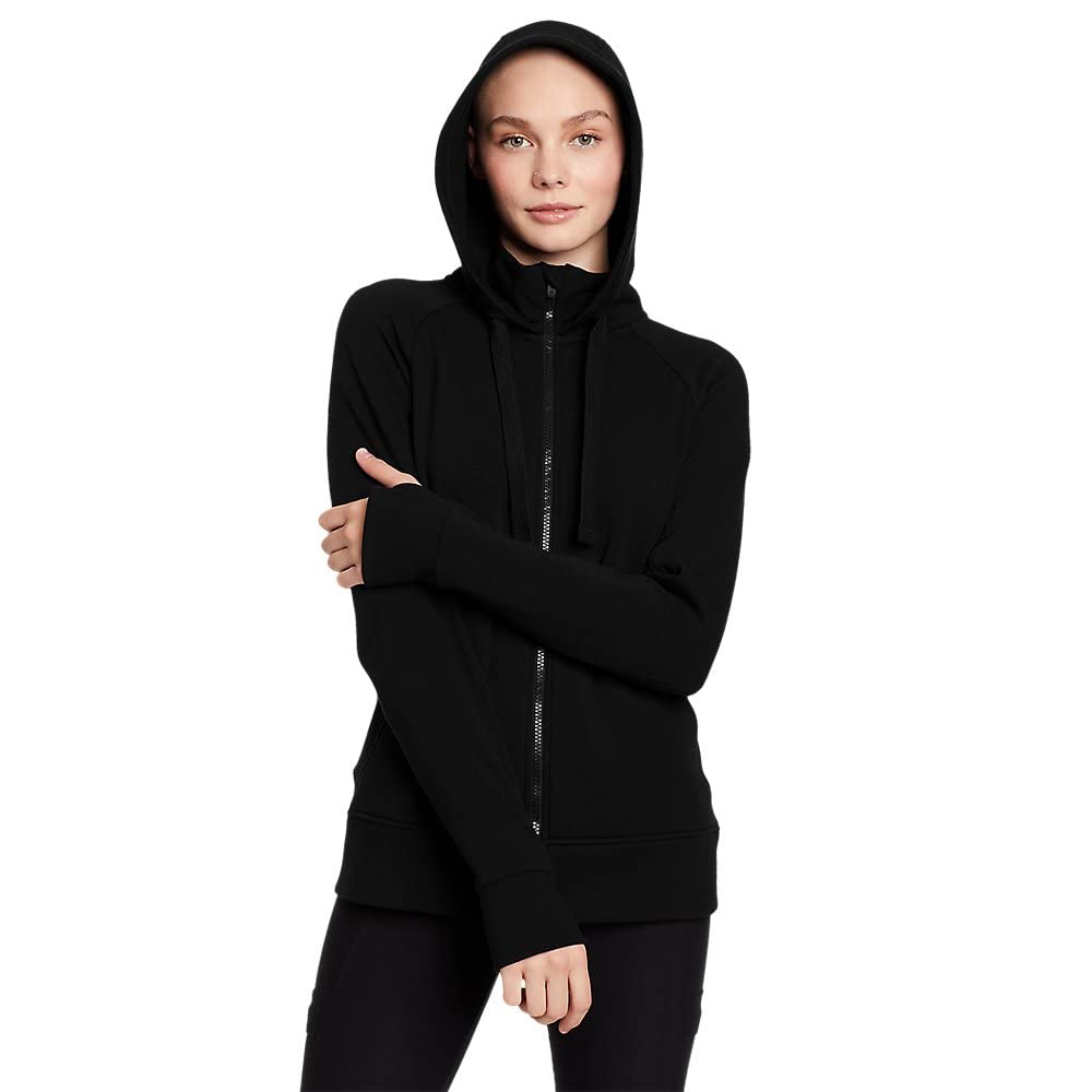 Eddie Bauer Women's Motion Cozy Camp Full-Zip Fleece Sweatshirt | Soft Warm Pullover Hoodie for Outdoor Activities & Casual Wear