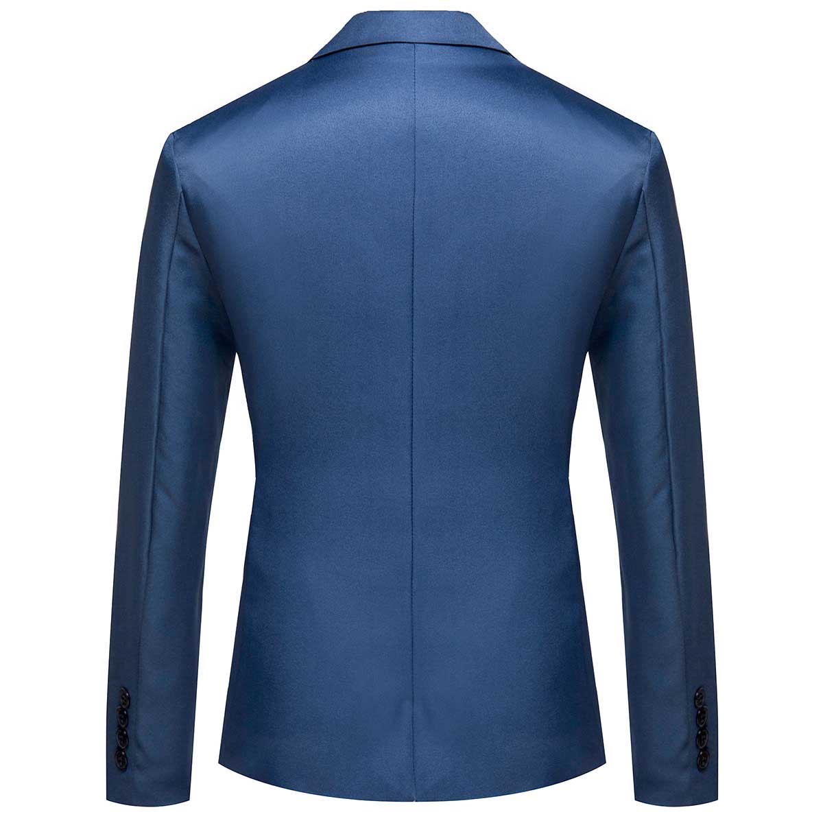 Slim Fit Lightweight Men's Casual Suit Jacket Blazer Coat - Blue | Perfect for Business Casual, Office Wear & Formal Events
