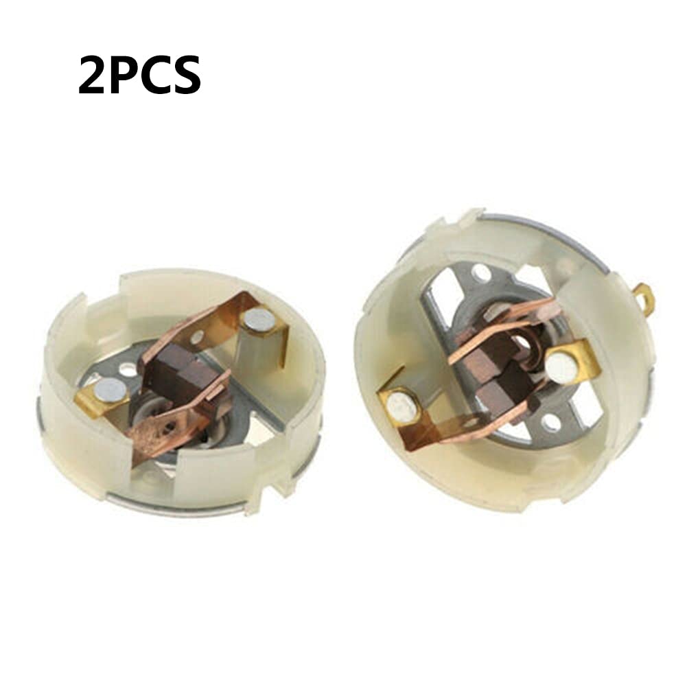 2Pcs Motor Carbon Brush Holder Replacement for M.C Power Tools - Compatible with Electric Drills & Angle Grinders (RS550/540/555 Models) - Durable Spare Parts for DIY & Professional Workshop Repairs