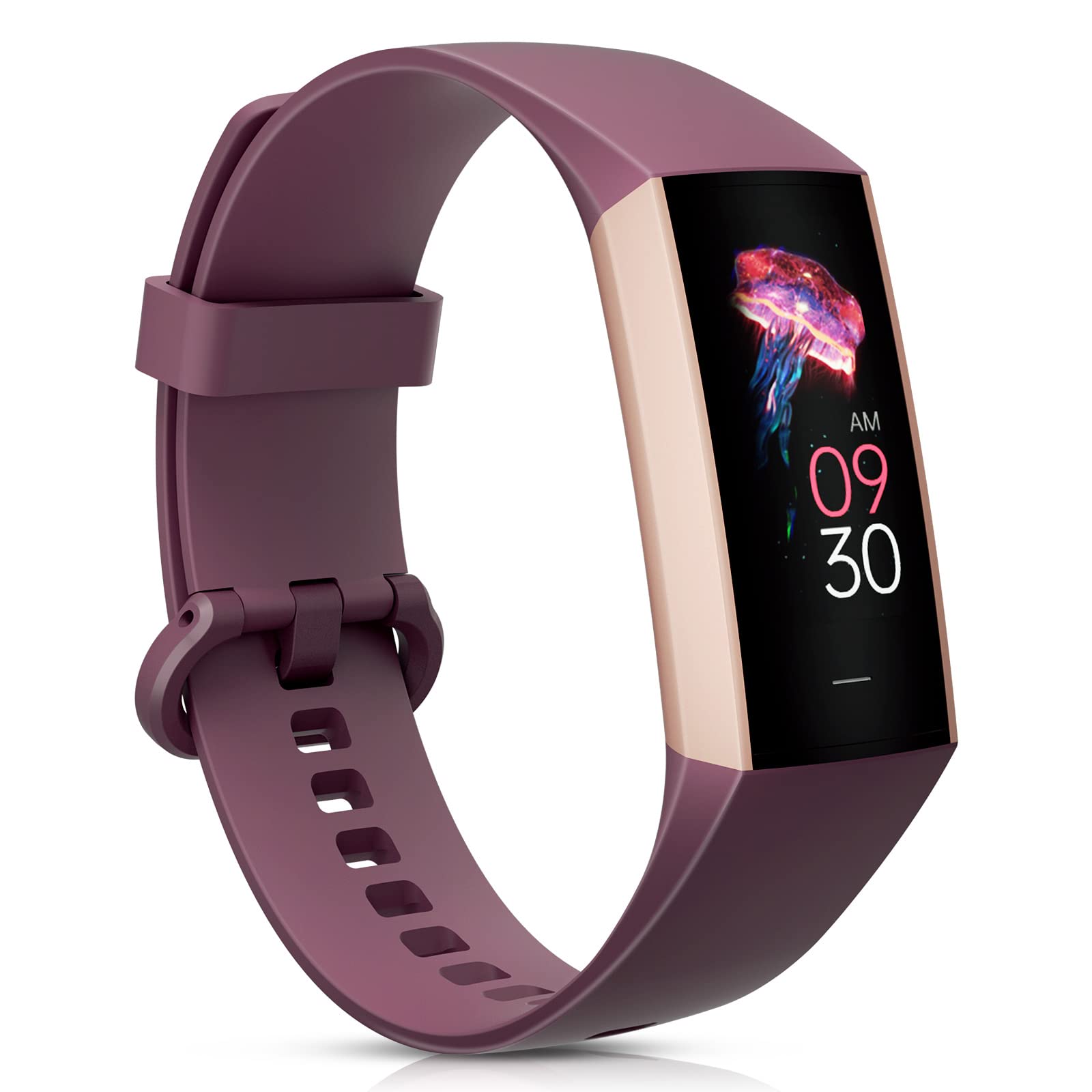Smart Fitness Tracker with Heart Rate Monitor, Step Counter, Calorie & Sleep Tracking - 1.1