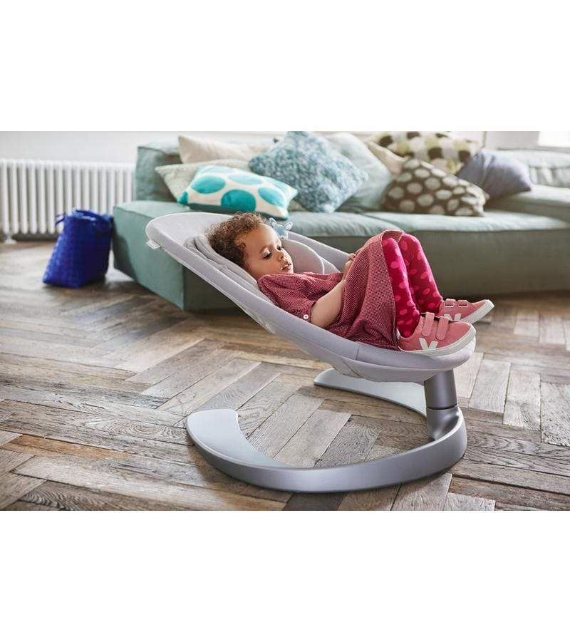 Nuna Leaf Grow Baby Swing with Toy Bar - Adjustable Infant Seat for Newborns to Toddlers - Perfect for Nursery, Living Room & Playtime Comfort