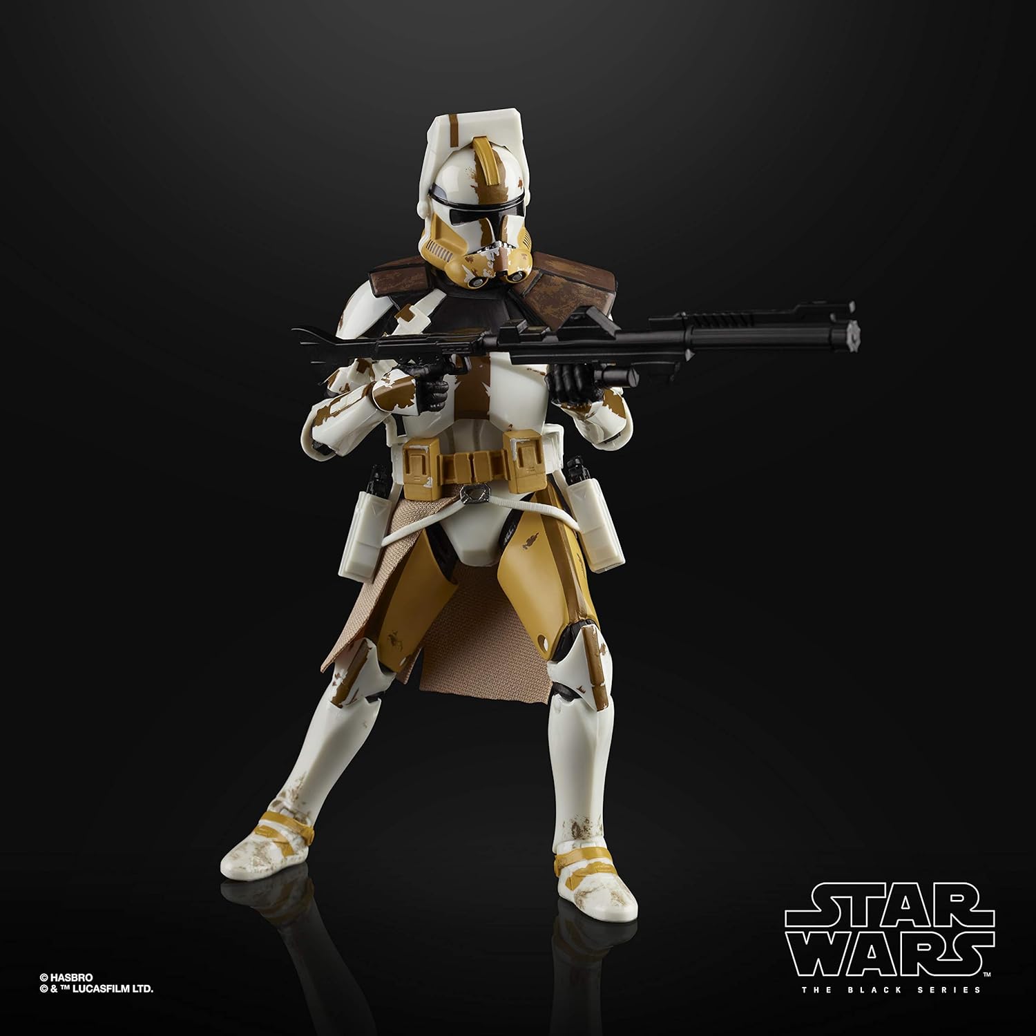 Star Wars The Black Series Clone Commander Bly 6-Inch Action Figure - The Clone Wars Collectible Toy for Fans & Display