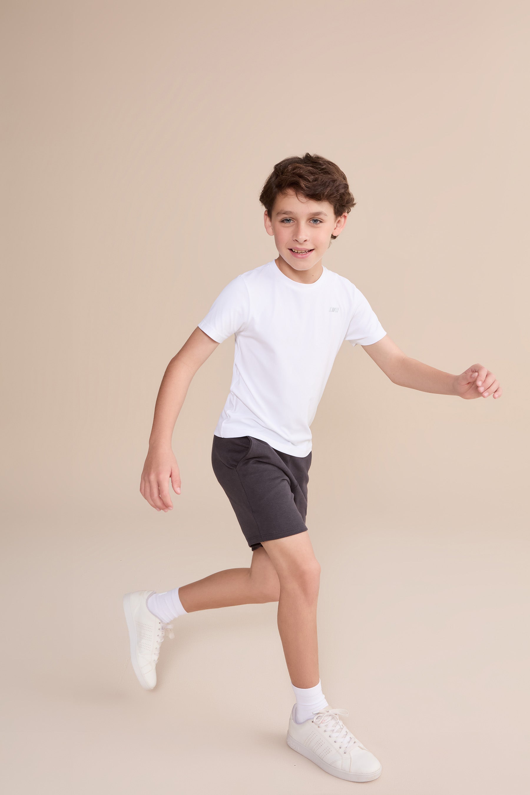 Rino Stone Kids Knit Shorts - Soft Cotton Summer Shorts for Boys & Girls - Perfect for Playtime, School & Outdoor Activities