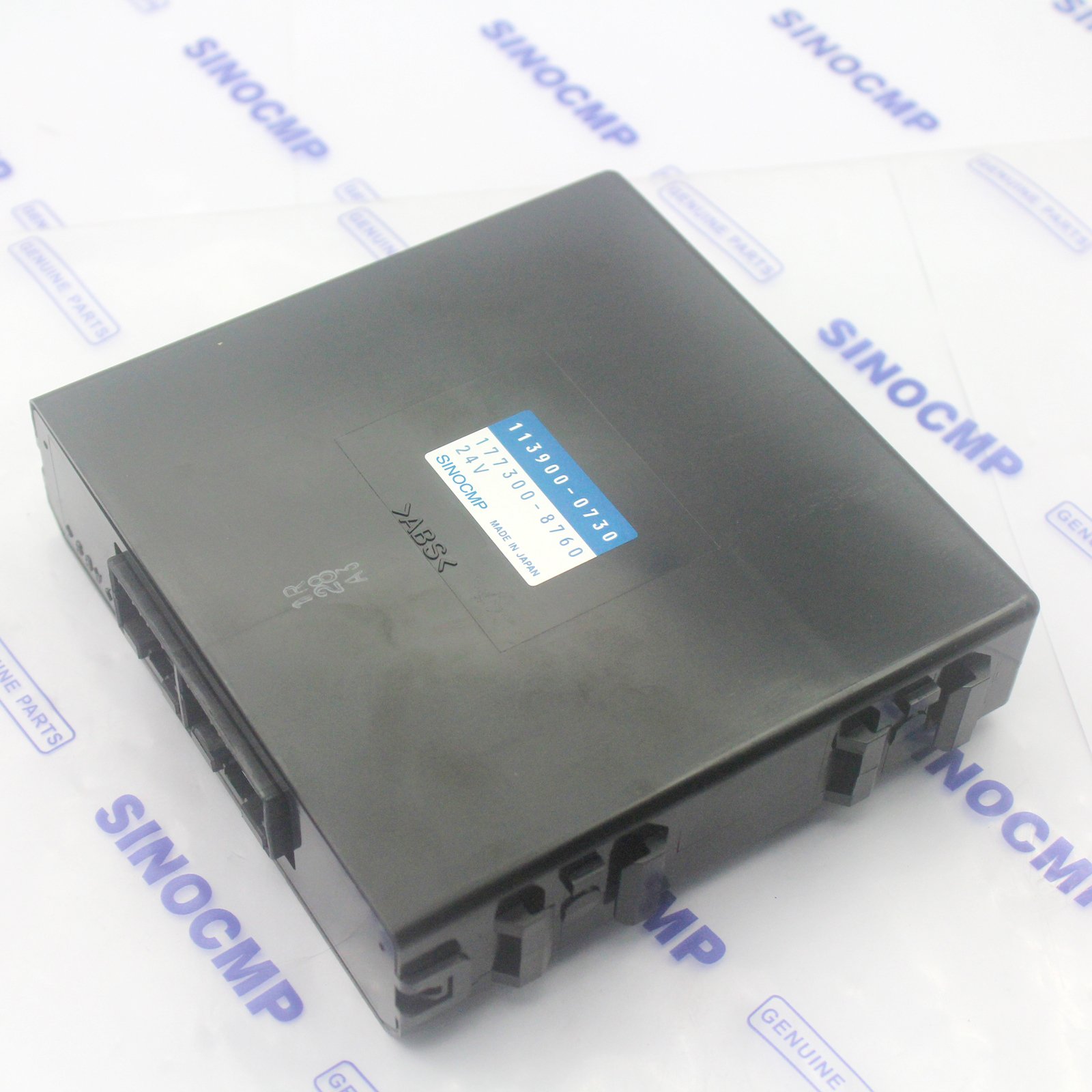 SINOCMP 24V Air Conditioner Controller Panel for Komatsu PC130-8 PC190-8 PC200-8 PC220-8 PC190LC-8 PC220LC-8 PC300-8 Excavator - Replacement Part 177300-8760 113900-0730 - Ideal for Construction & Heavy Equipment Climate Control