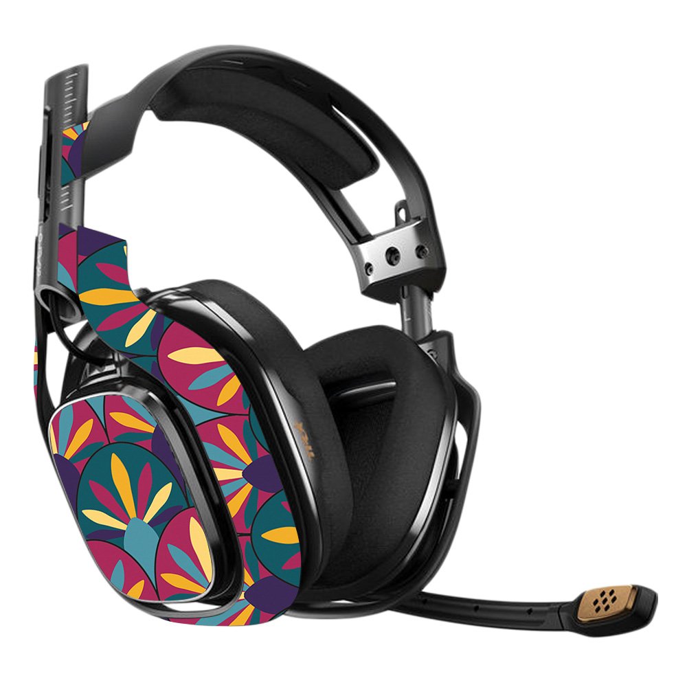 Astro A40 3rd Generation Gaming Headset Skin - Bold Tile Design Protective Vinyl Wrap | Durable, Easy to Apply & Remove | Made in USA | Perfect for Gaming Setups & Customization