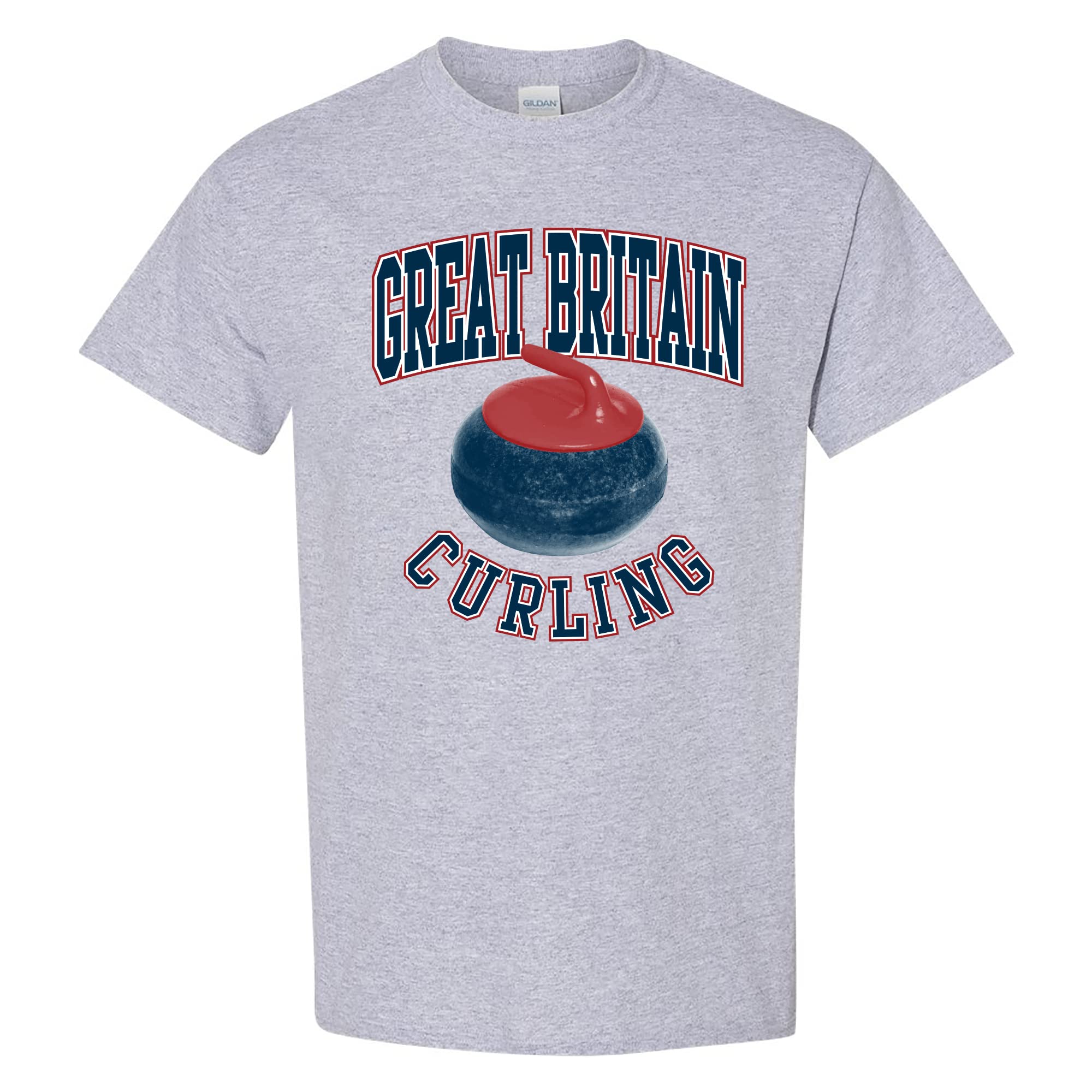 Curling Winter Sports Games T-Shirt | Funny Ice Hockey & Winter Olympics Fan Apparel | Perfect for Fans, Players & Cold Weather Activities