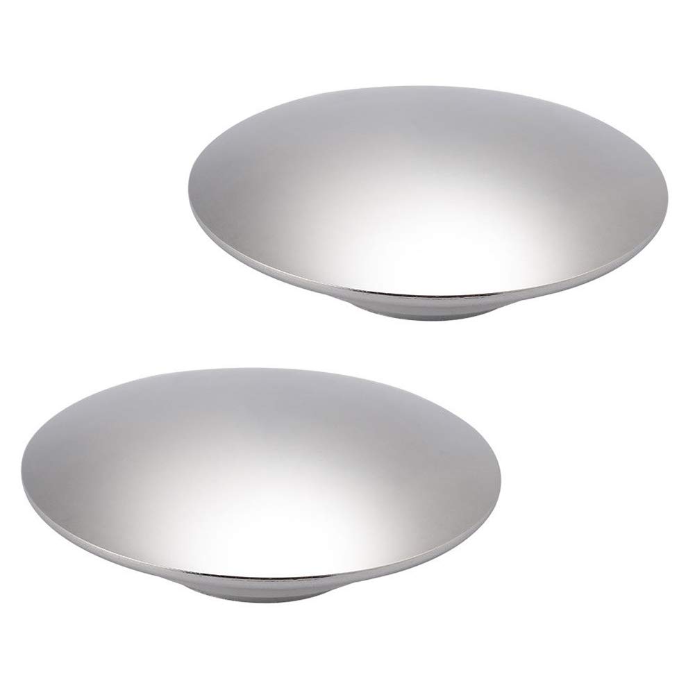 2 Pack Pop Up Bathroom Sink Drain Stopper - 66mm Click Clack Plug for Kitchen & Vanity Sink - Durable & Easy to Install - Perfect for Bathroom Renovation & Home Maintenance