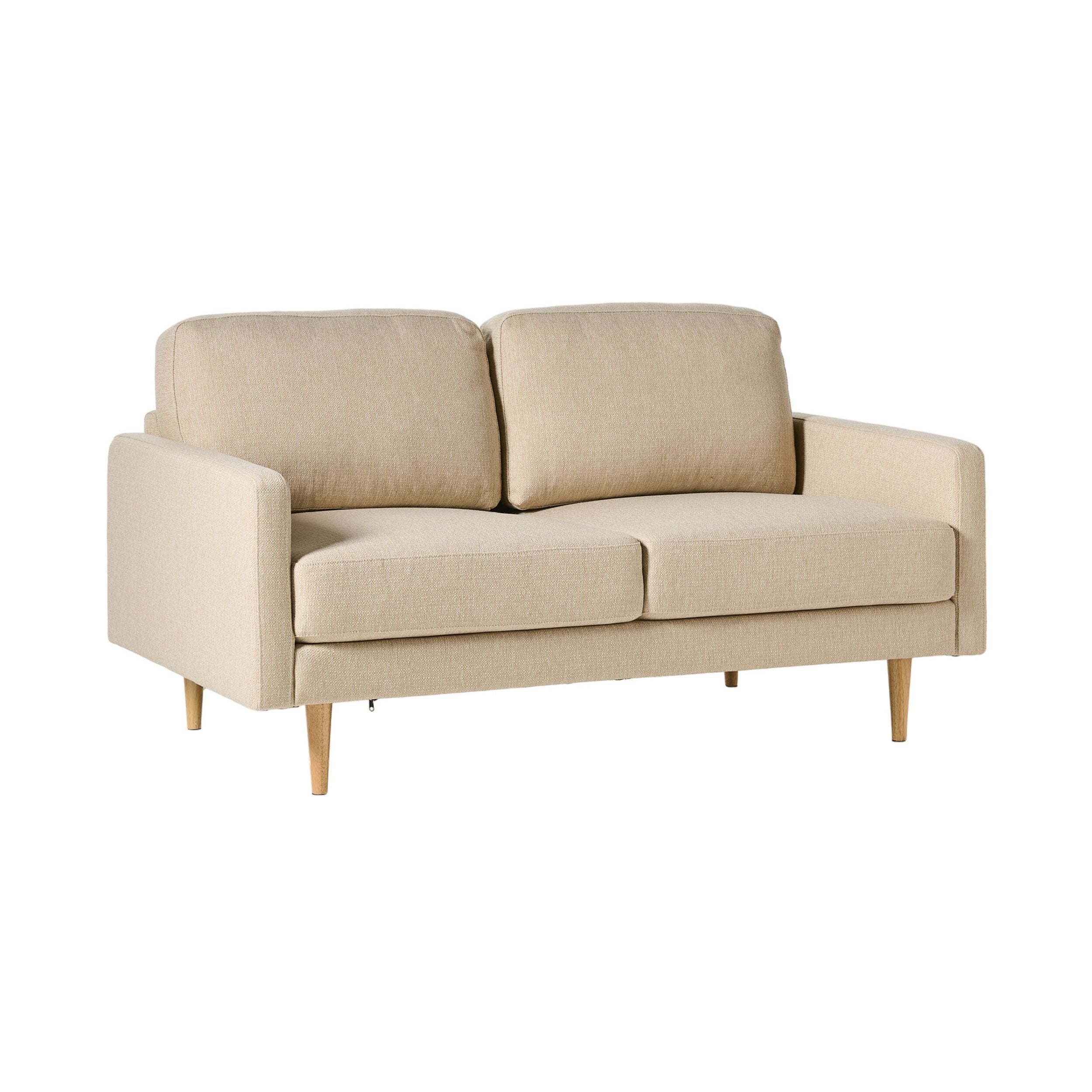 Boden 2-Seater Sofa in Amalfi Parchment Color - Modern Living Room Furniture for Small Spaces & Apartments