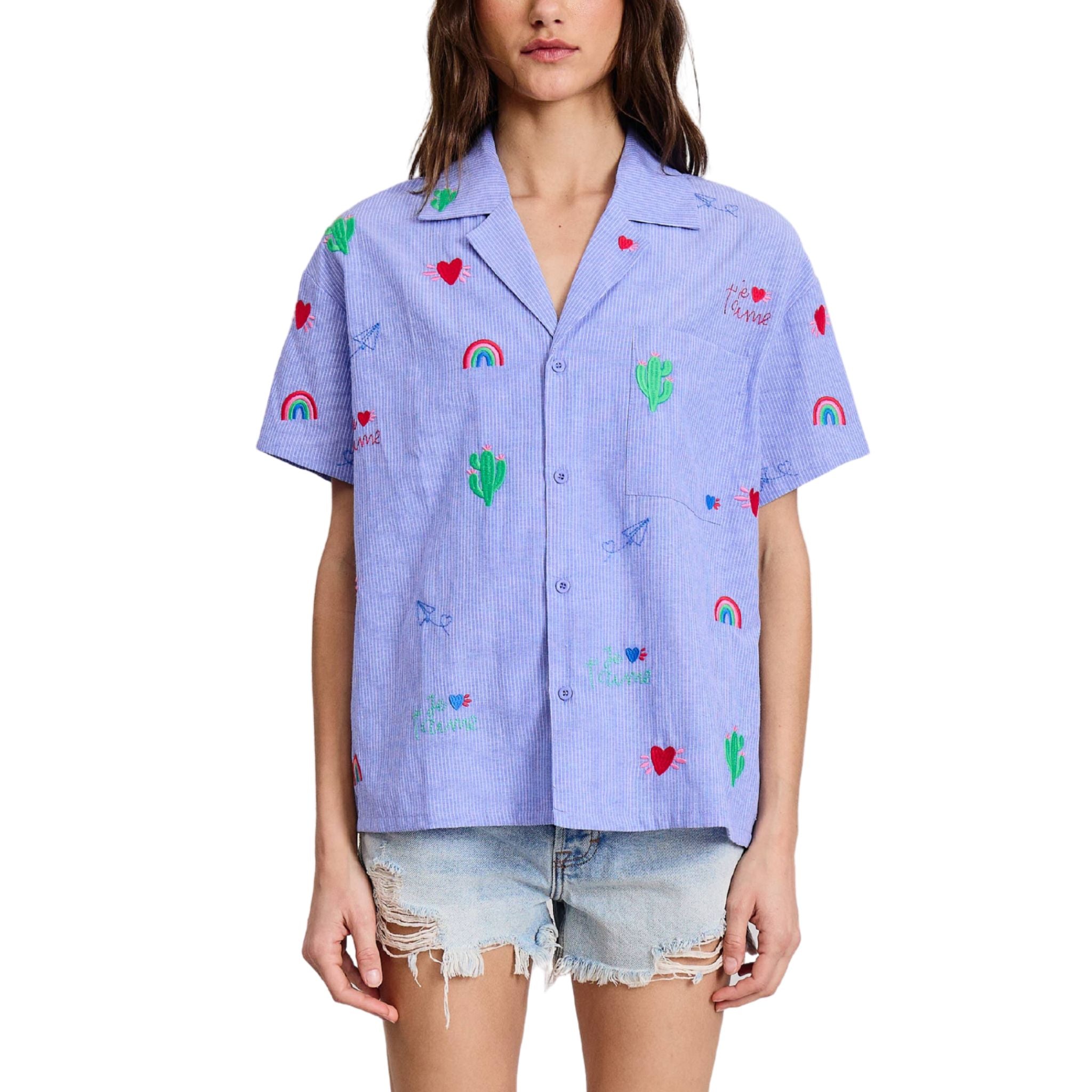 Taylor Woven Short Sleeve Shirt for Men - Casual Button Down Shirt with Comfortable Fit - Perfect for Office, Travel & Summer Outings