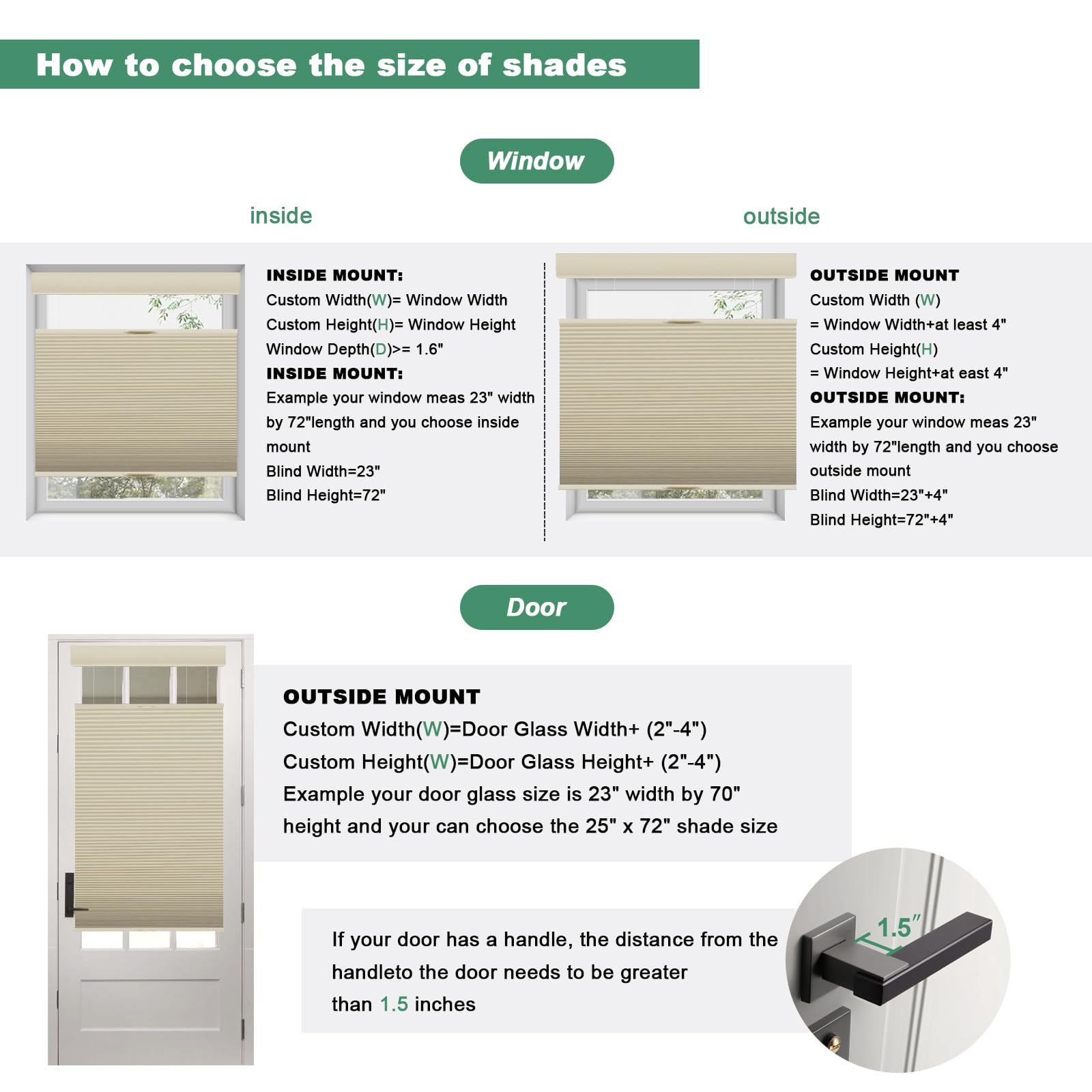 Top Down Bottom Up Room Darkening Cellular Blinds - 1