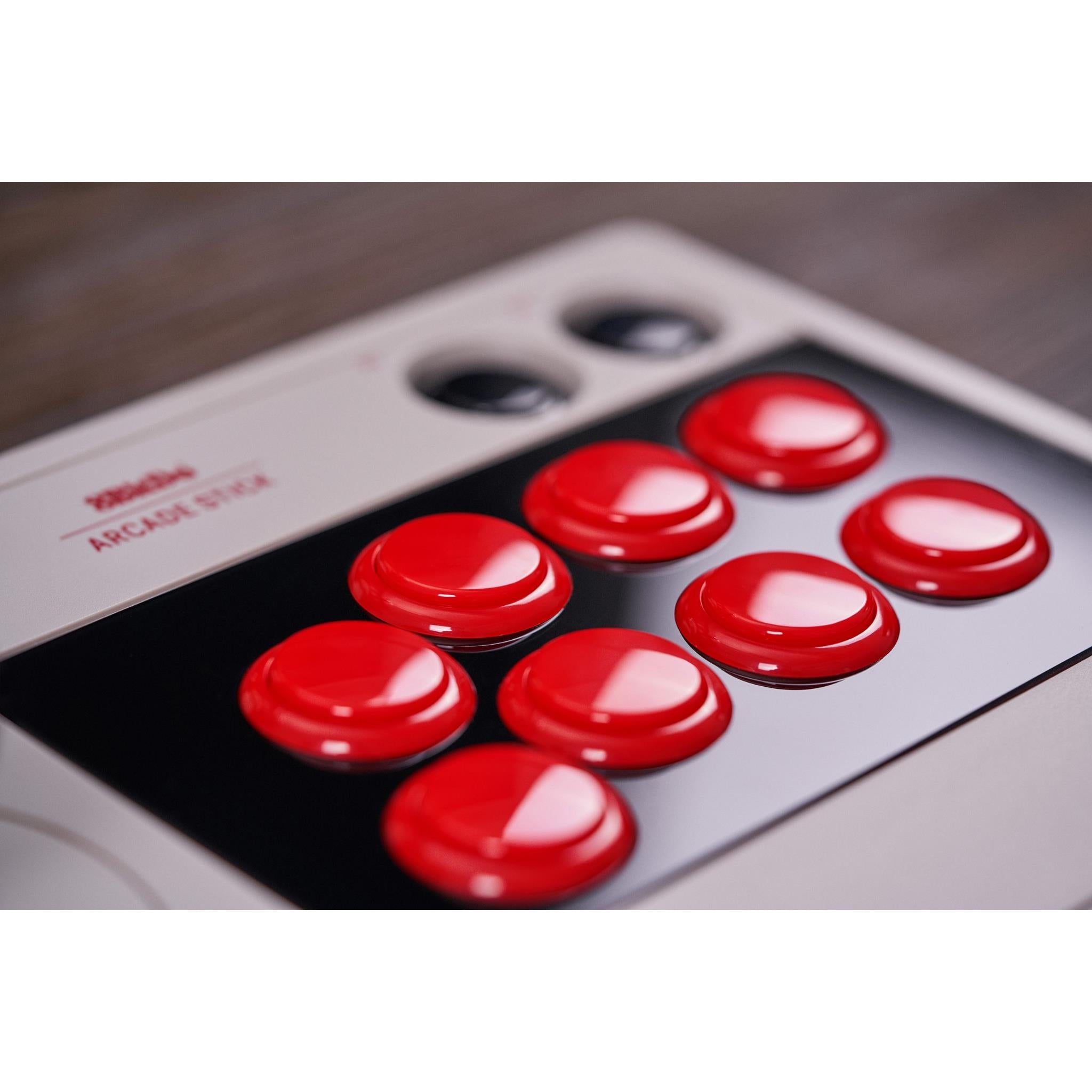8BitDo Arcade Stick for PC, Switch, Raspberry Pi - Wireless Bluetooth Fight Joystick for Retro Gaming & Classic Arcade Games - Perfect for Street Fighter, Tekken & Fighting Game Enthusiasts