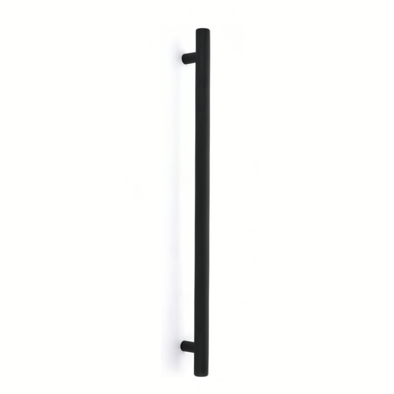 European Style Matte Black Cabinet Knobs and Pulls - T Bar Design for Kitchen, Bathroom & Furniture Hardware (Set of 10) - Perfect for Modern Home Renovation and DIY Projects