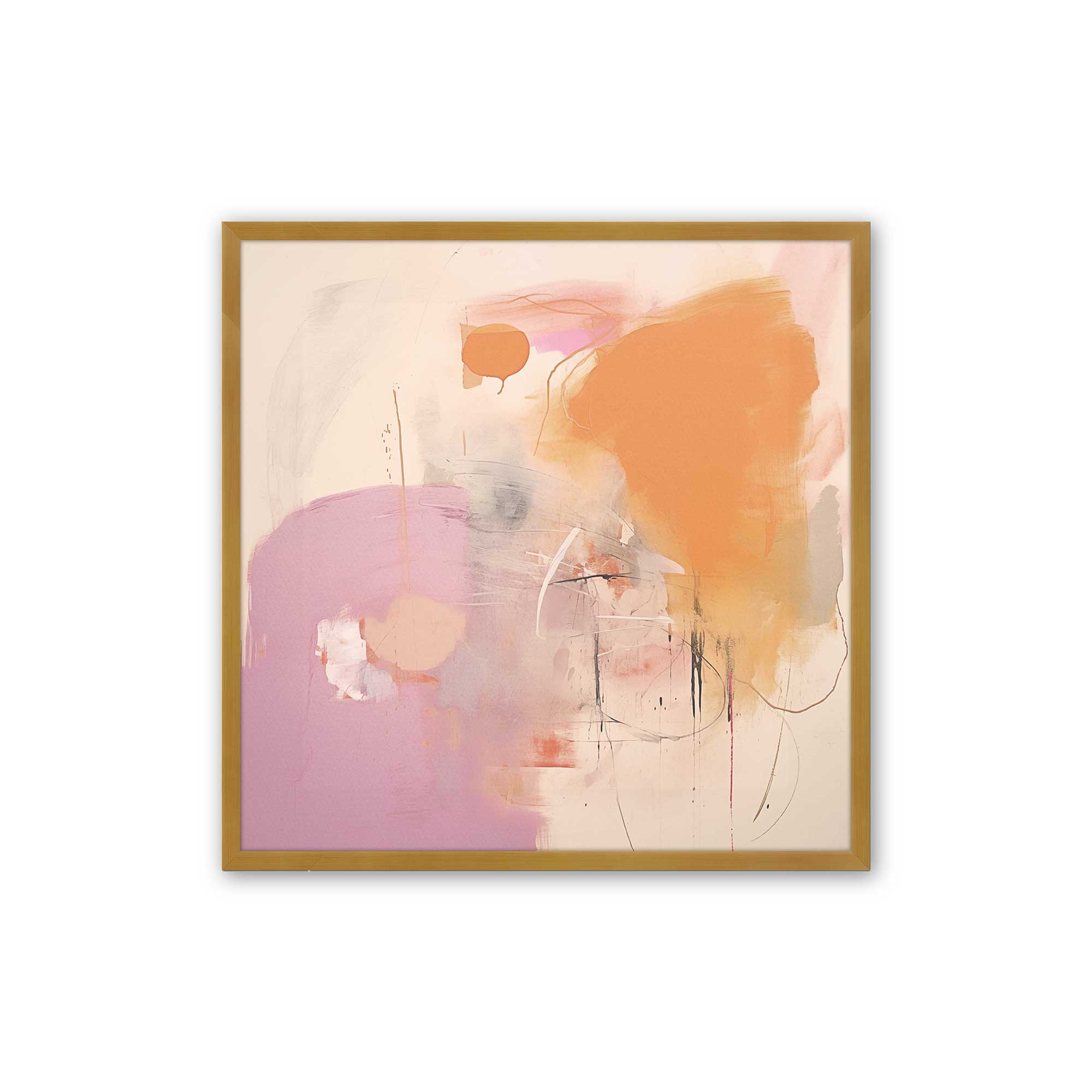Cotton Candy Delight v1 Print - Vibrant Wall Art Decor for Kids Room, Nursery & Playroom - Perfect for Birthday Parties & Sweet Themed Events