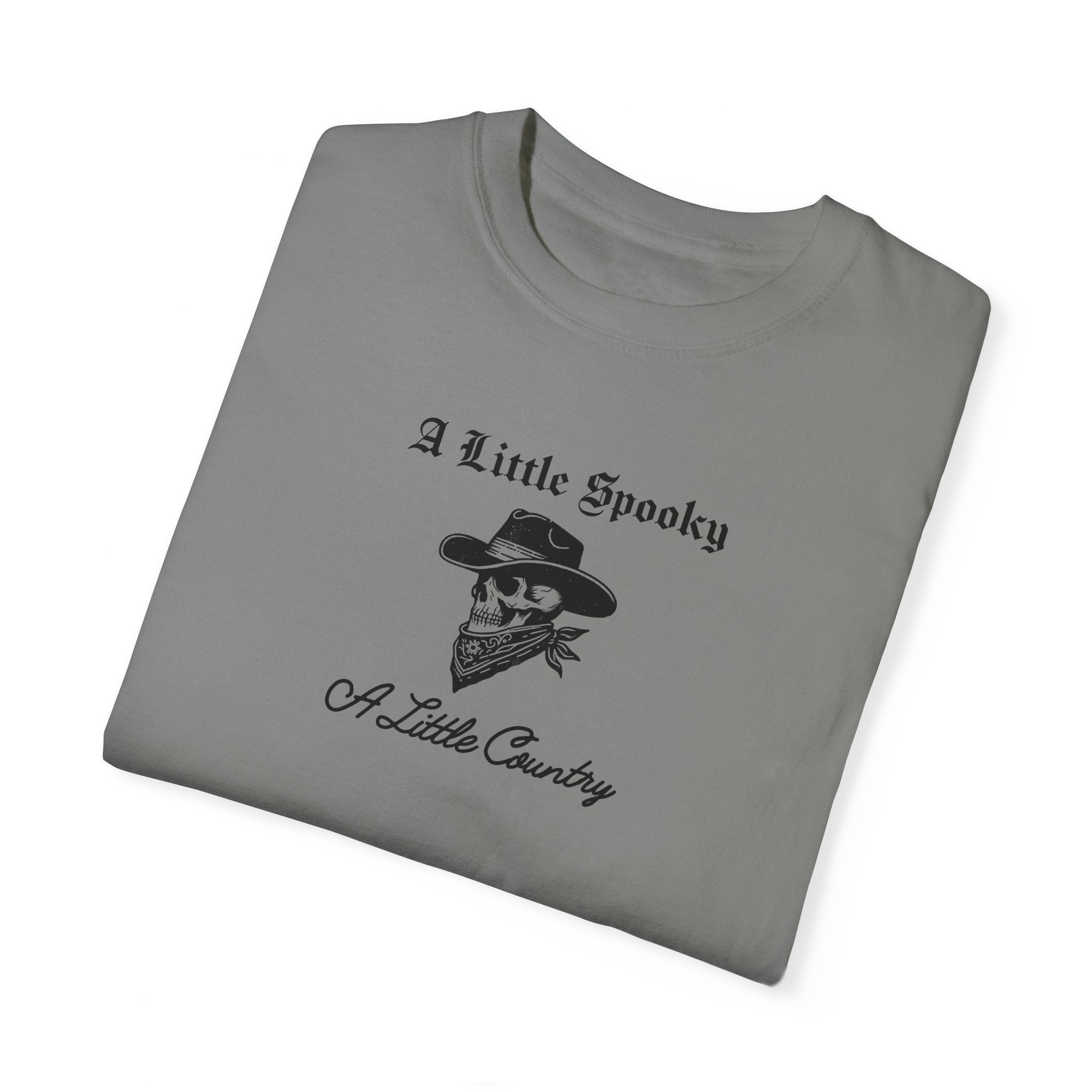 Little Spooky Little Country T-Shirt - Cute Halloween Graphic Tee for Women & Men - Perfect for Halloween Parties, Country Concerts & Casual Wear