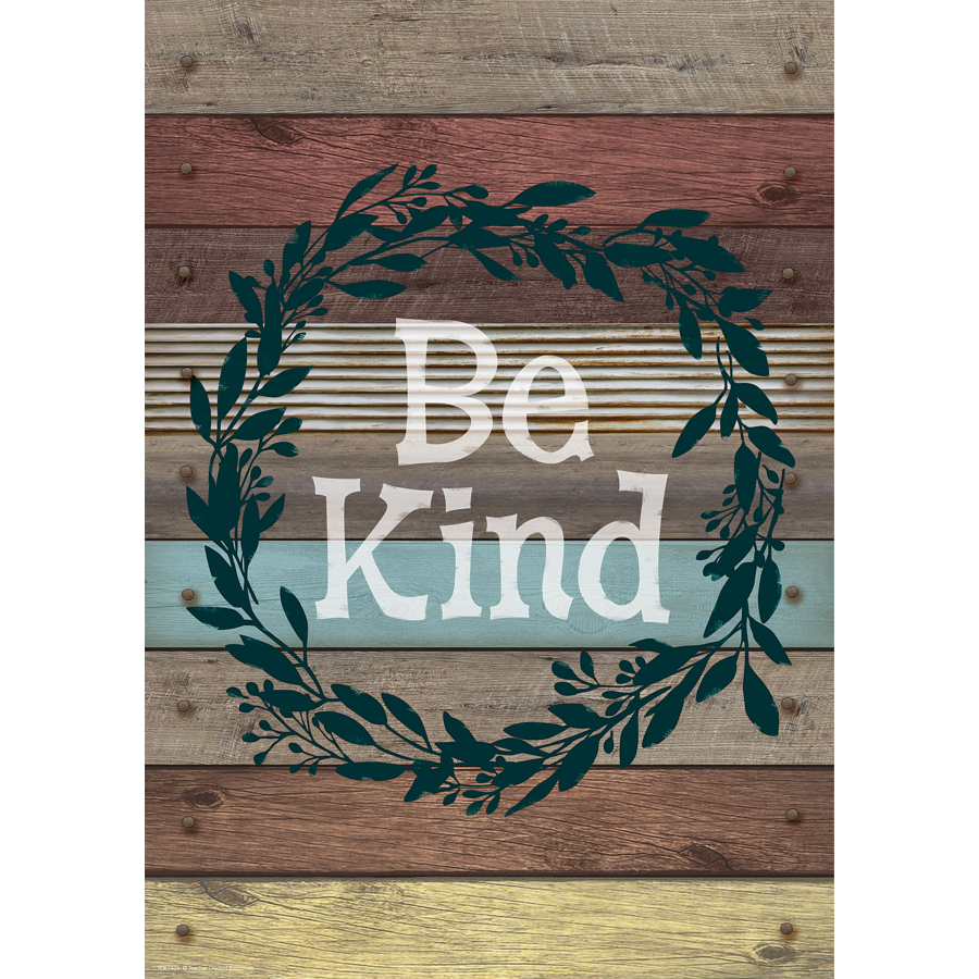Be Kind Positive Motivational Poster - Inspirational Wall Art for Home, Office & Classroom Decor - Uplifting Quote Sign for Encouragement & Positivity