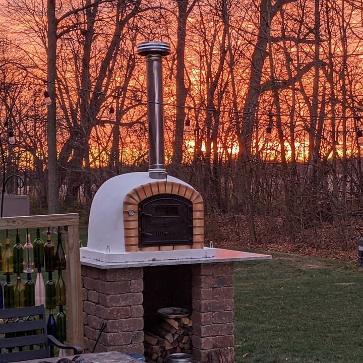 Premium LISBOA Hybrid Pizza Oven for Outdoor Cooking - Best Seller | Perfect for Backyard Parties, Camping & Wood-Fired Pizza Making