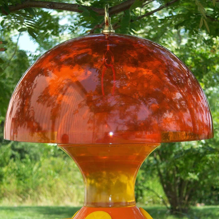Orange Weather Baffle - Windproof & Waterproof Outdoor Protection for Camping, Hiking, and Backpacking Gear