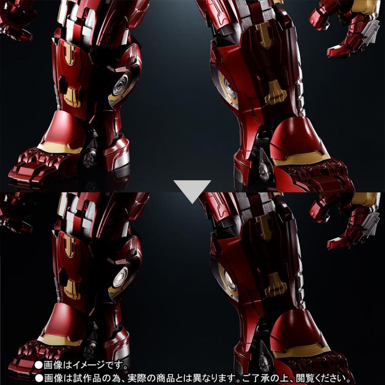 Chogokin x S.H. Figuarts Avengers: Infinity War Hulkbuster Mark II Action Figure - Premium Collectible Toy for Marvel Fans | Perfect for Display, Gifts & Action Figure Collections