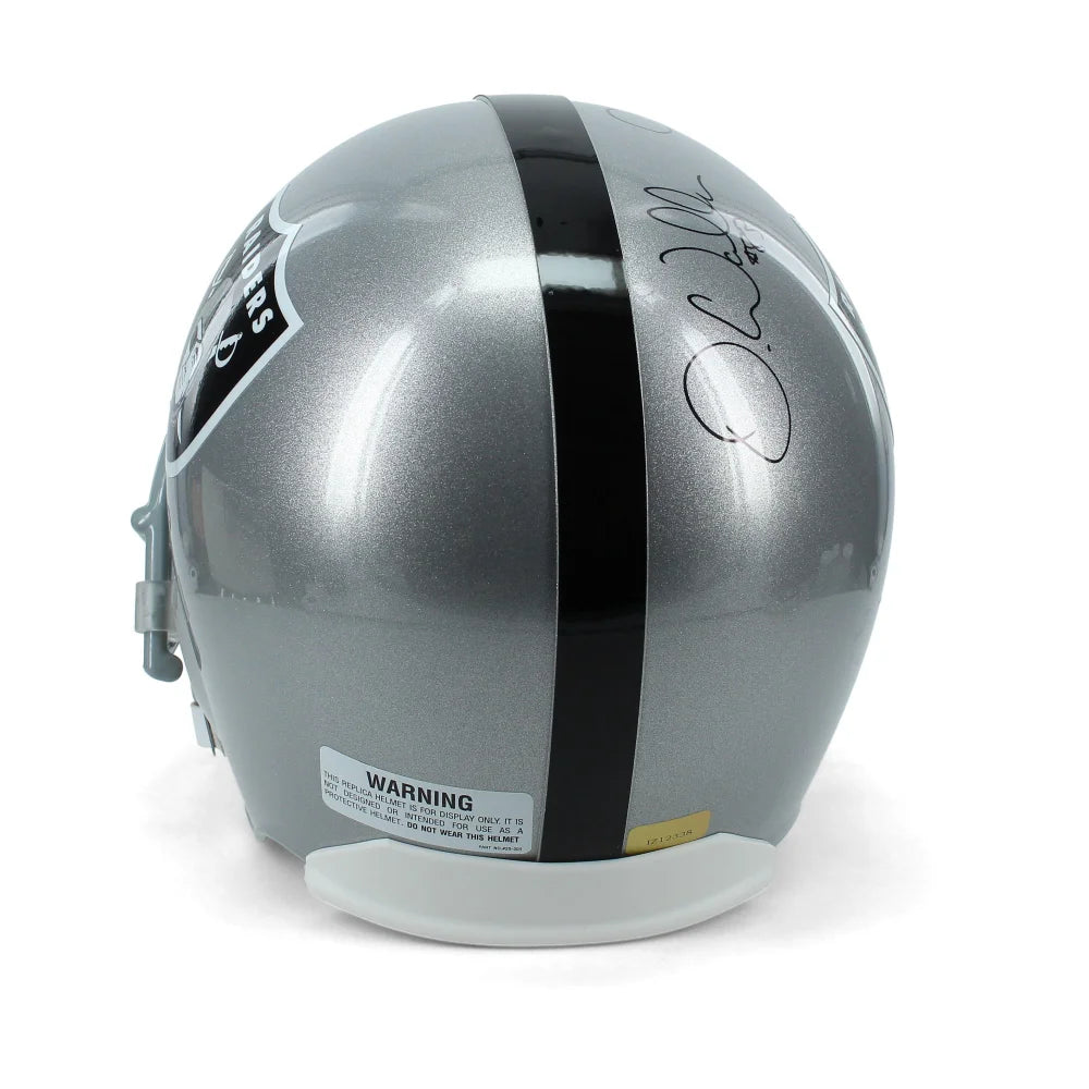 Darren Waller Autographed Las Vegas Raiders NFL Helmet with 