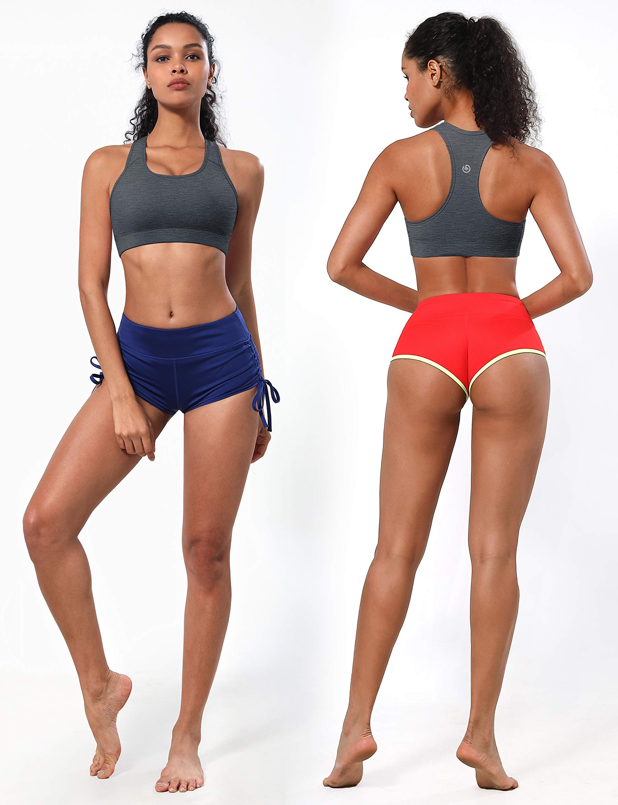 BUBBLELIME Women's Racerback Sports Bra - High Impact Medium Support Workout Top for Running, Yoga & Fitness - Breathable Activewear Tank for Gym & Exercise