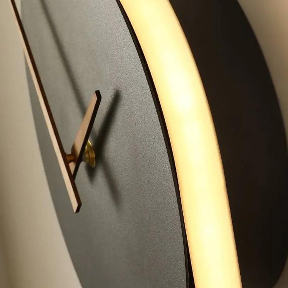 Modern Pendulum Clock Design Wall Lights - Elegant Home & Office Decor for Living Room, Bedroom, Hallway Lighting
