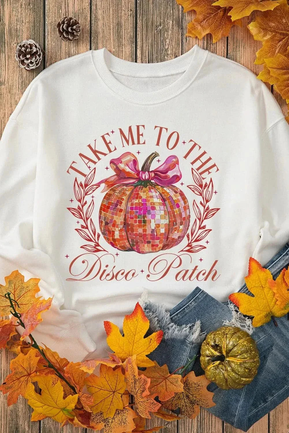 Stylish Women's Long Sleeve Crewneck Sweatshirt - Soft Cotton Pullover for Casual Wear, Loungewear & Fall Fashion