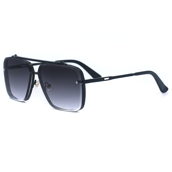 Bella Midnight Oversized Square Aviator Sunglasses - Polarized UV Protection for Women & Men - Perfect for Driving, Beach, and Outdoor Activities
