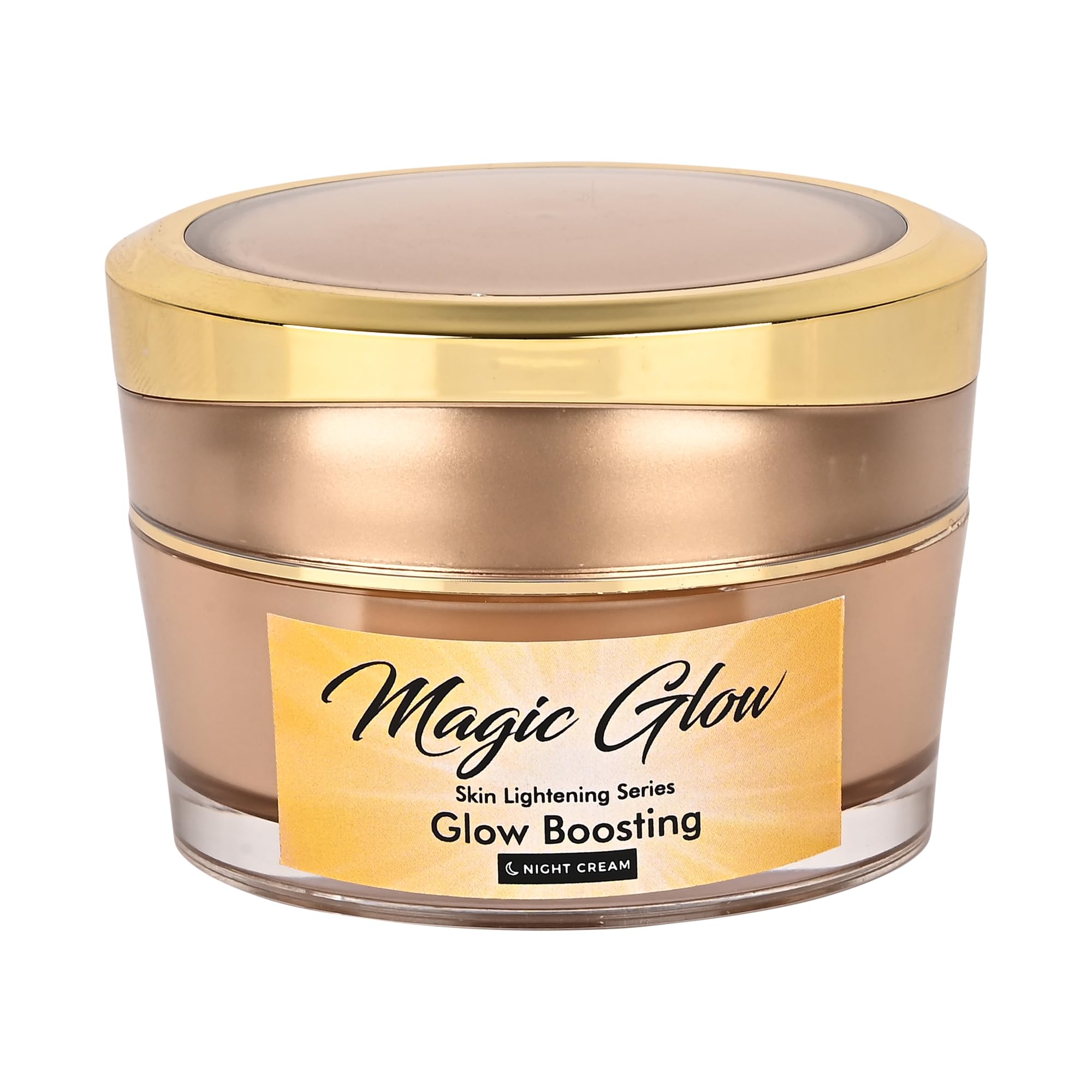 Magic Glow Instant Skin Whitening & Brightening Night Cream - Dark Spot Corrector for Face & Body | Hydrating & Even Skin Tone | Perfect for Nighttime Skincare Routine