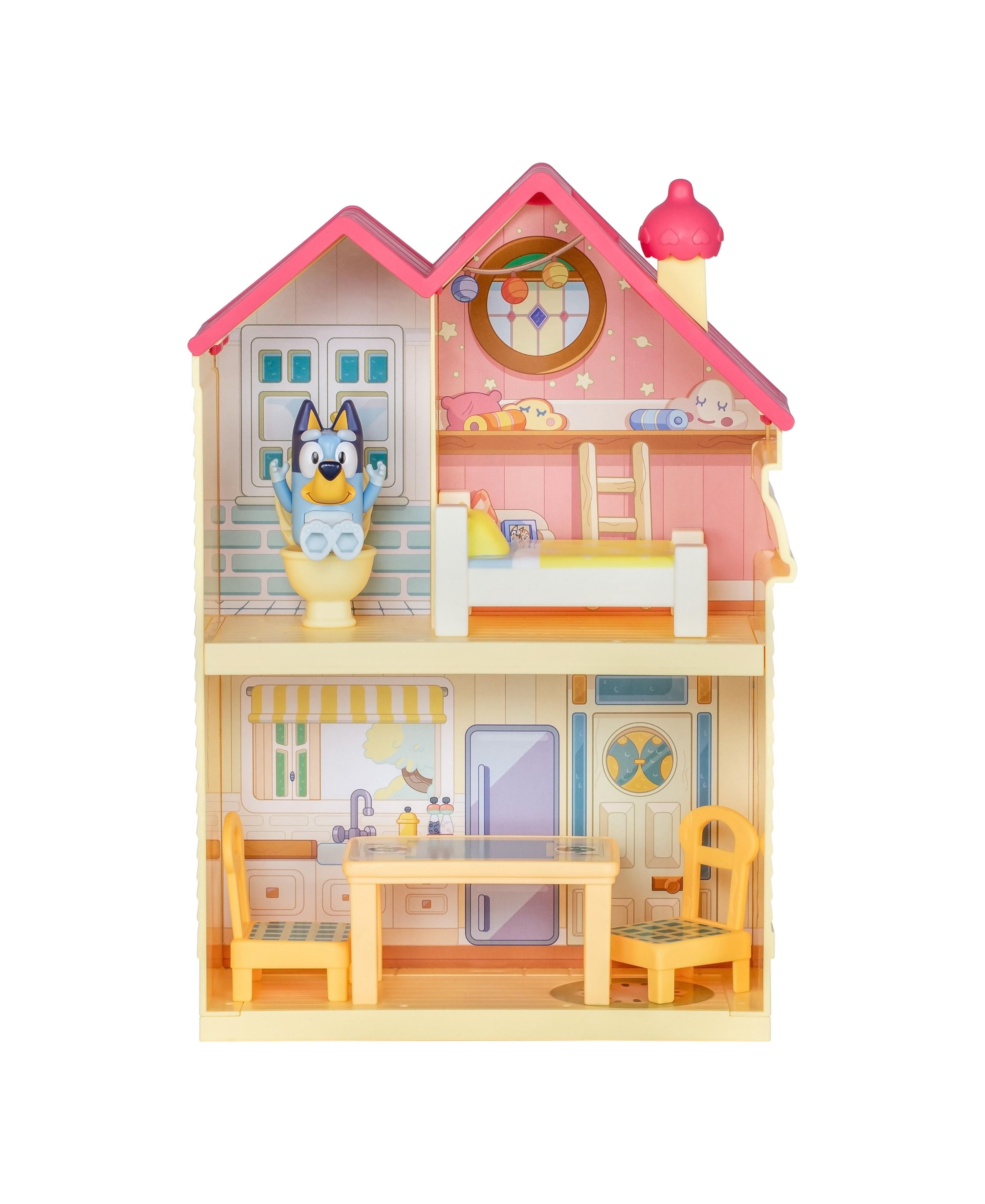 Bluey Mini Heeler Home Playset with Figures & Accessories - Interactive Toy for Kids, Perfect for Pretend Play & Storytelling Fun at Home