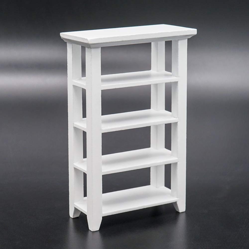 Odoria 1/12 Scale Miniature Dollhouse Kitchen Furniture Set - White Cabinets & Accessories for Realistic Dollhouse Decor, DIY Projects & Collectors