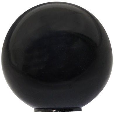 Black Round Ball Knob - 1 5/8
