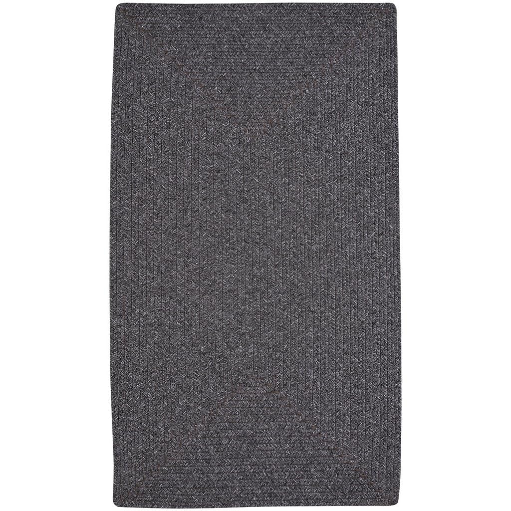Capel Rugs Candor Braided Area Rug - 4' x 6' Grey Indoor/Outdoor Floor Mat for Living Room, Bedroom, Patio & Entryway | Durable & Stylish Home Decor