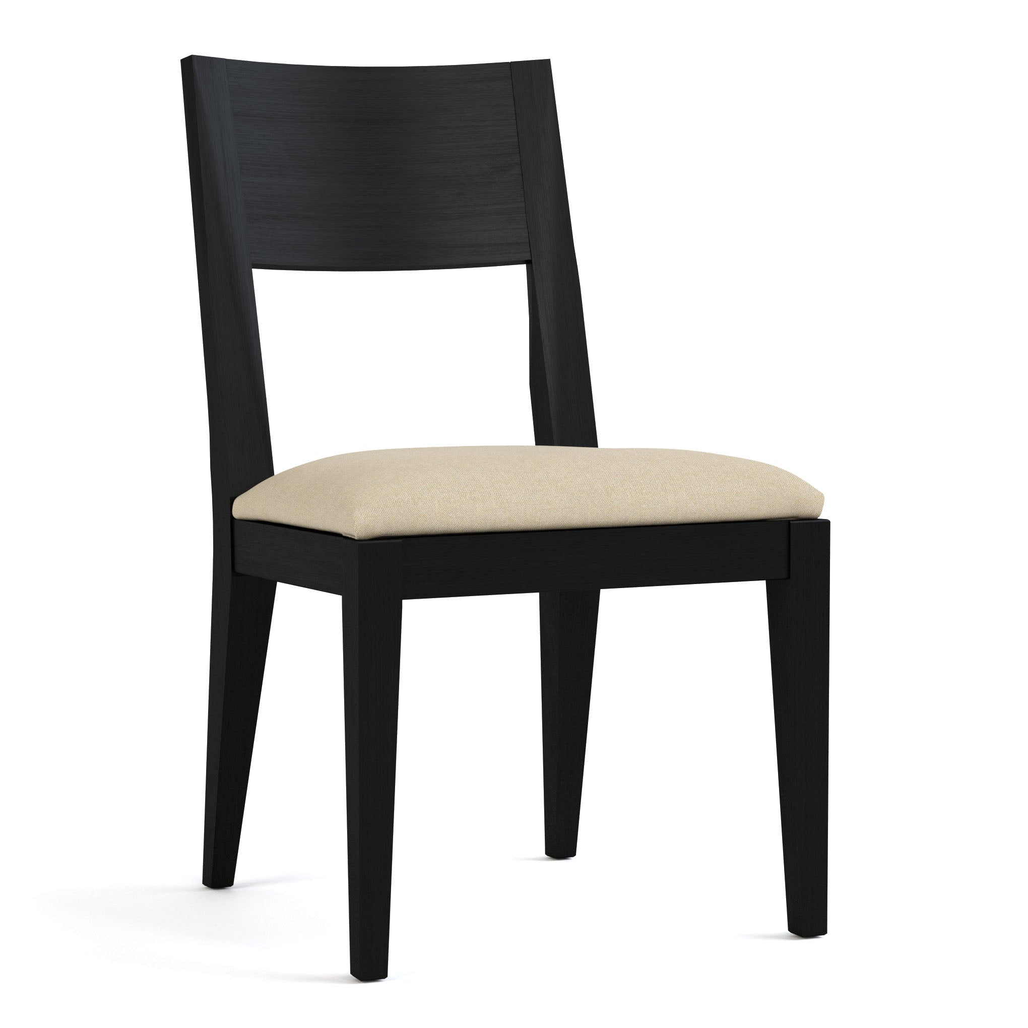 Dwyer Upholstered Side Chair - Modern Accent Dining Chair with Wooden Legs for Living Room, Bedroom & Office - Comfortable Upholstered Seat for Home Decor & Dining Room Furniture