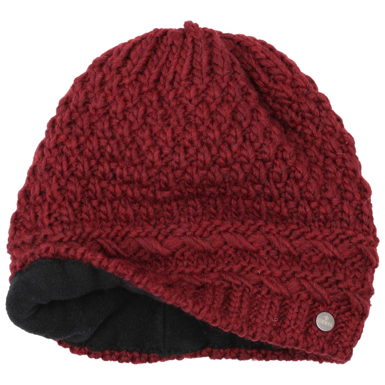 Lierys Pinea Beanie with Soft Fleece Lining - Warm Winter Knit Hat for Men & Women - Perfect for Skiing, Hiking & Outdoor Activities
