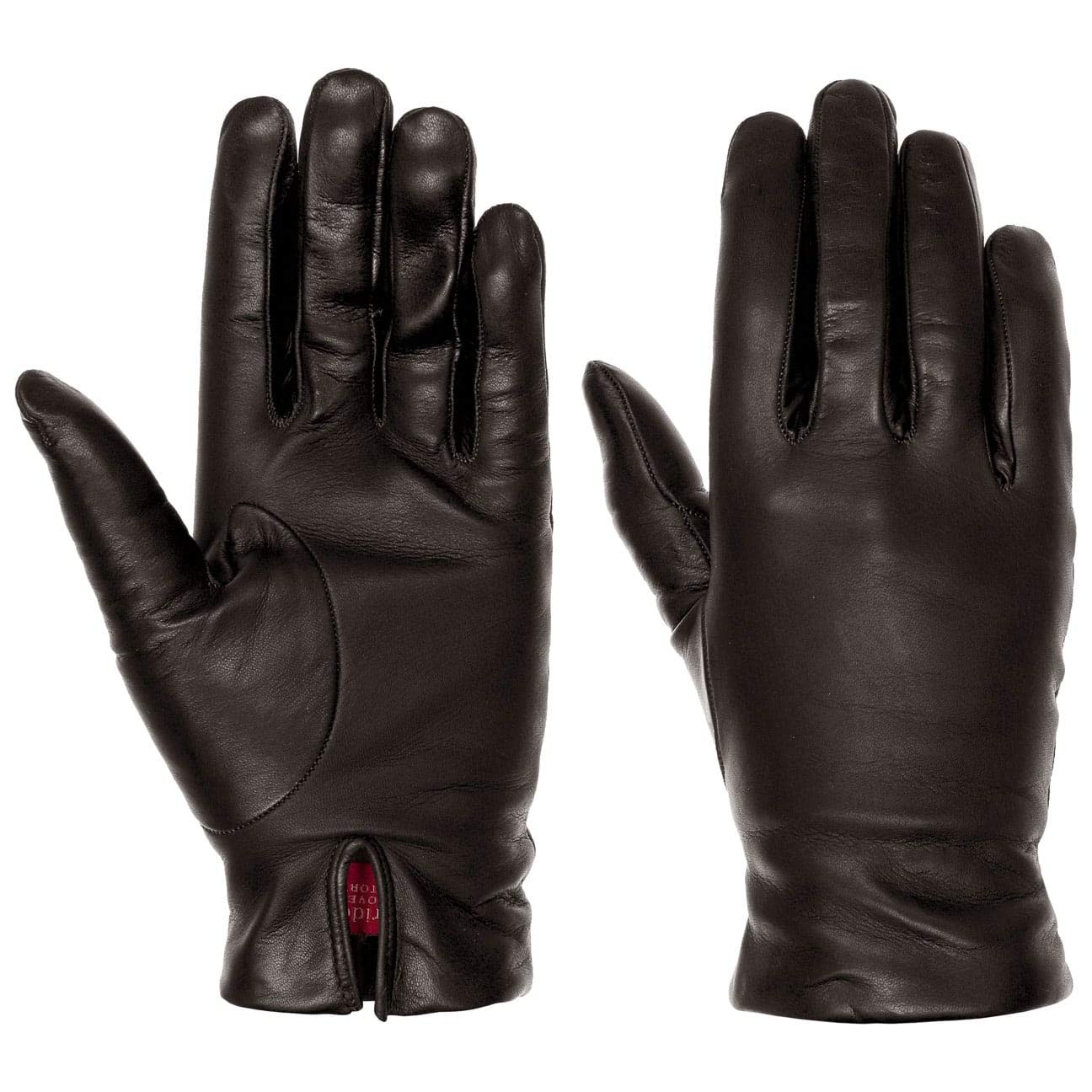 Caridei Classic Nappa Leather Women's Gloves - Italian Made Genuine Leather Winter Gloves for Driving, Fashion & Cold Weather Protection