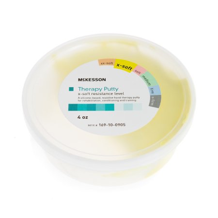 McKesson X Soft Therapy Putty - 2 oz or 4 oz Hand Exercise Putty for Stress Relief & Rehabilitation - Ideal for Hand Therapy, Occupational Therapy & Anxiety Relief